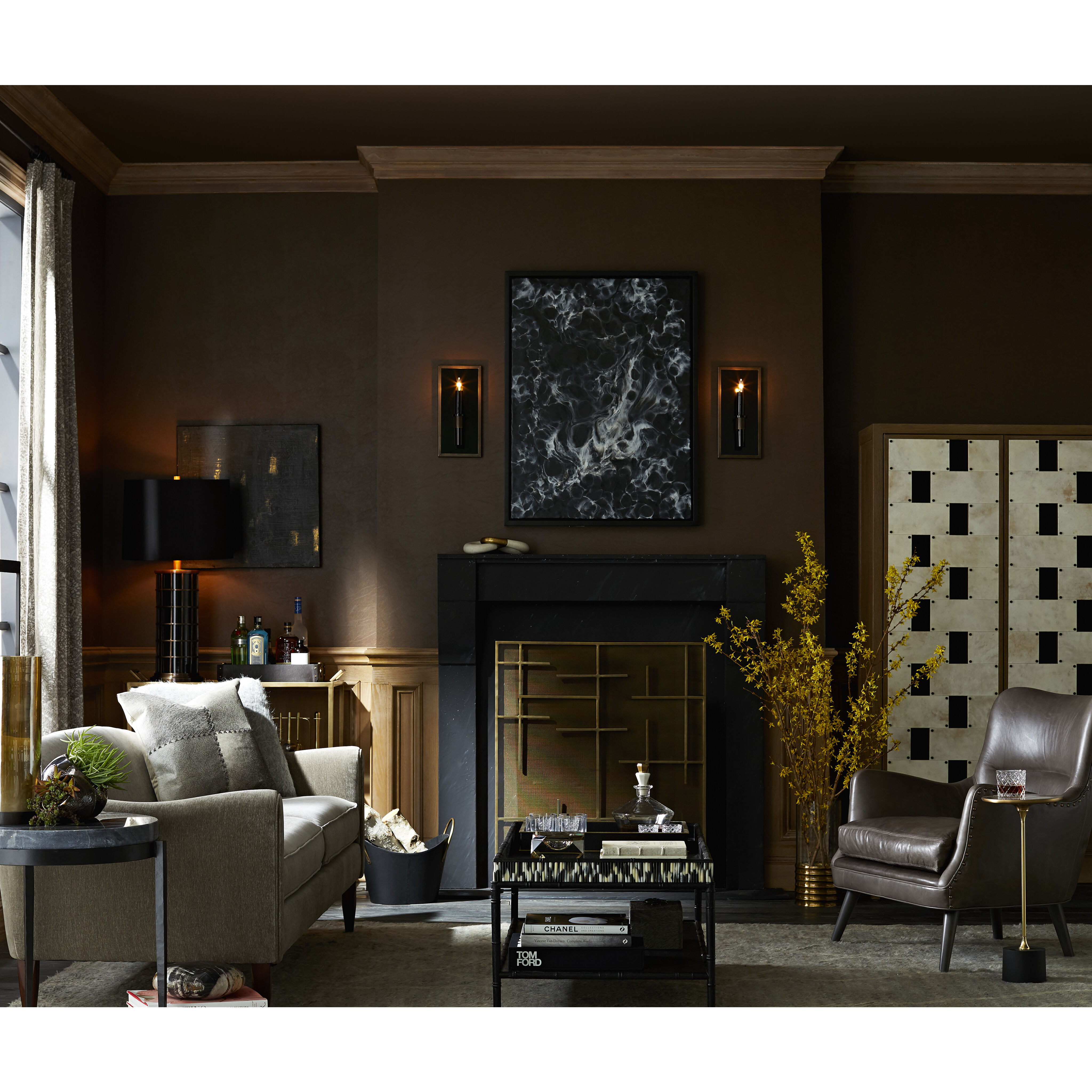 Fitz Side Table, Round